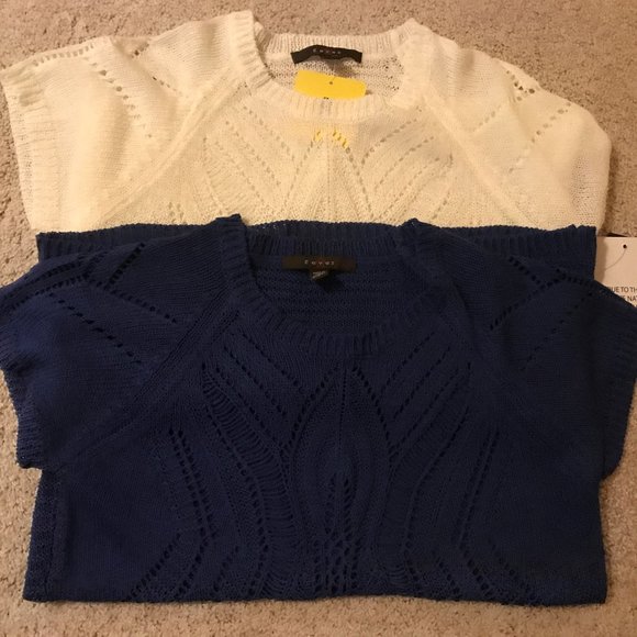 Ladies Small open weave sweaters NWT - Picture 3 of 10